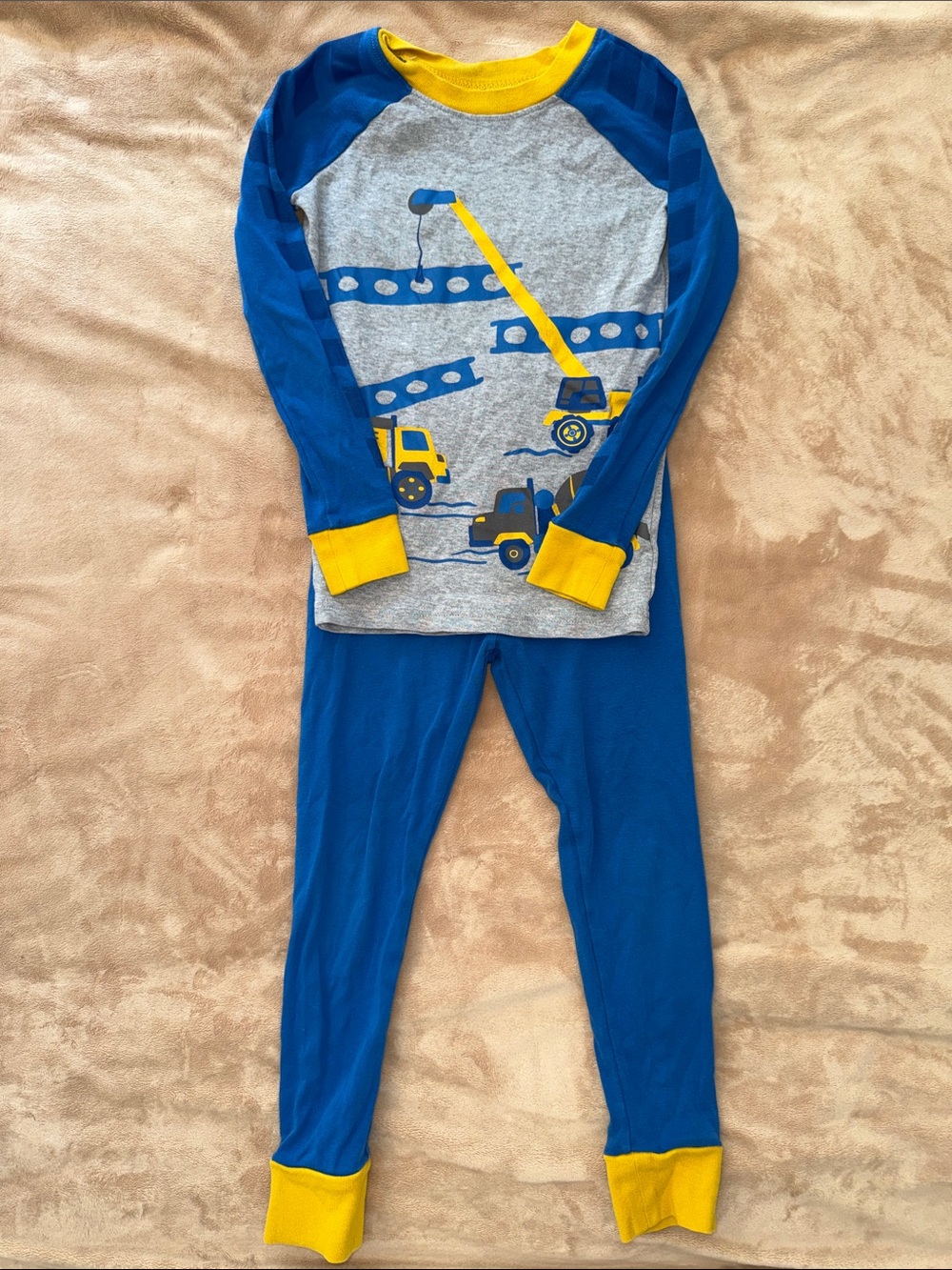 Kids Construction Pajamas - 6